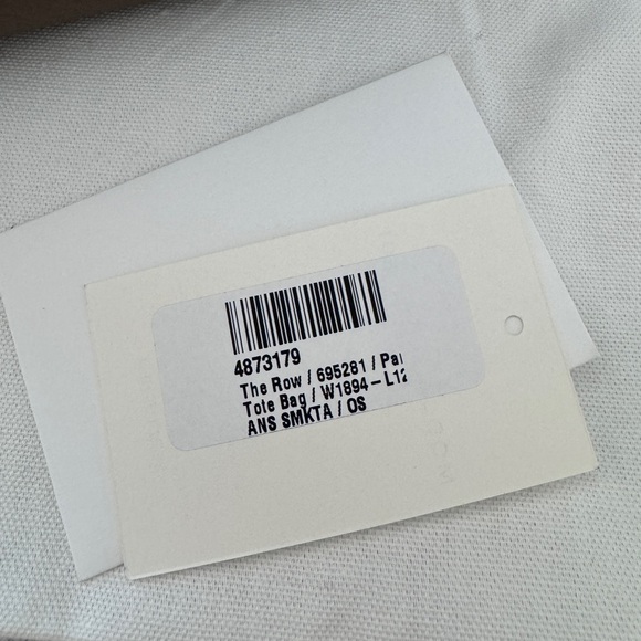 The Row Park Tote Bag Medium Grain Leather Dark Taupe - Picture 5 of 8